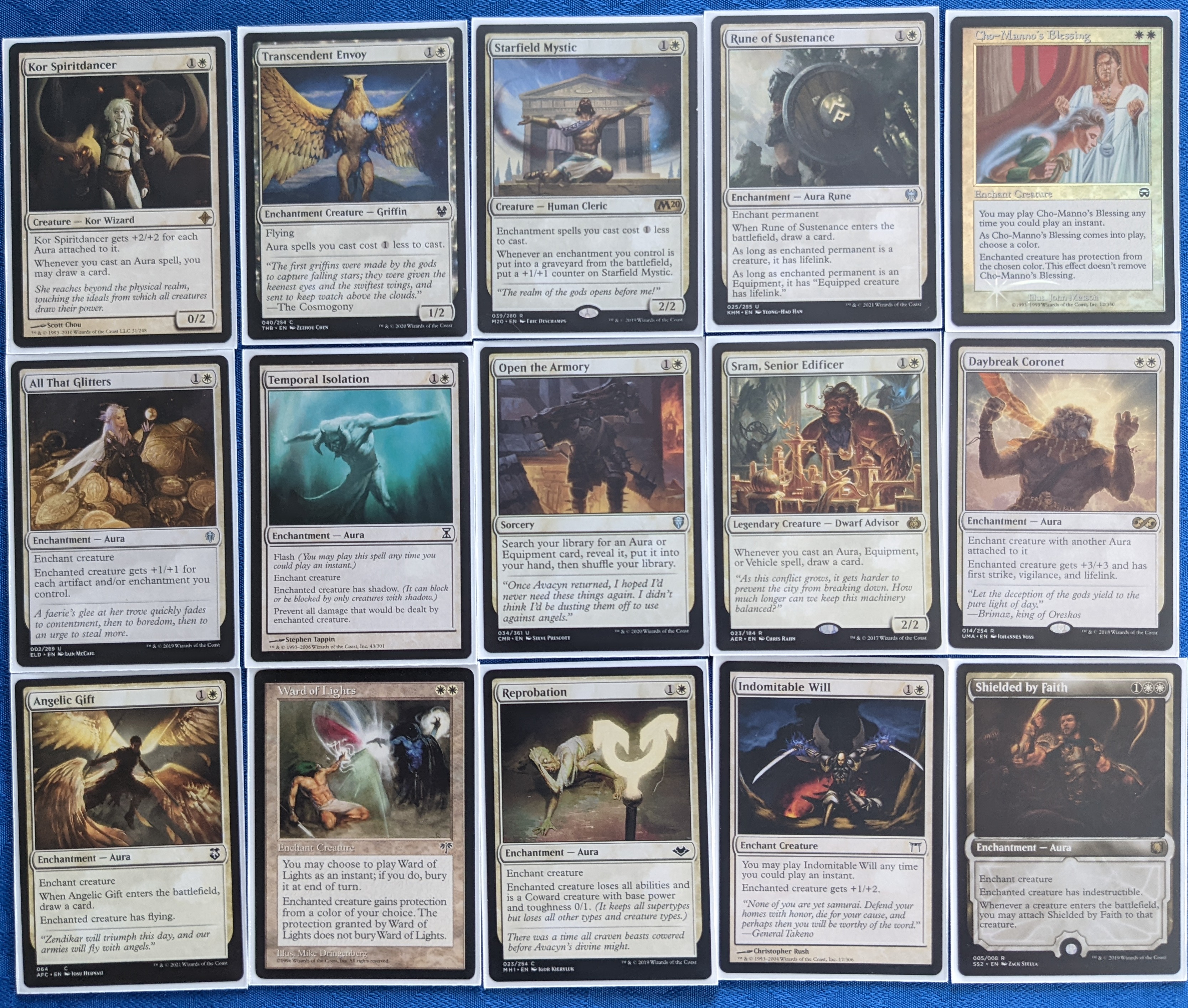 Light-Paws, Emperors Voices - Auras EDH Deck (Custom 100 Card Commander Deck)